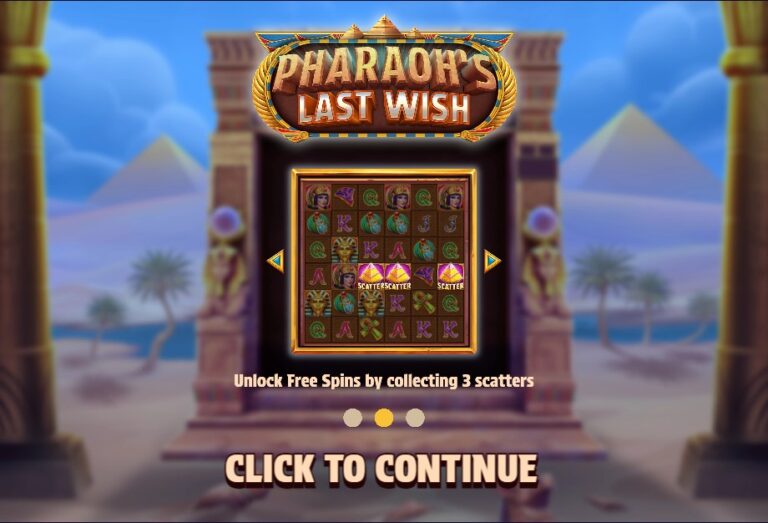 Screenshot 1 van Pharaoh’s Last Wish
